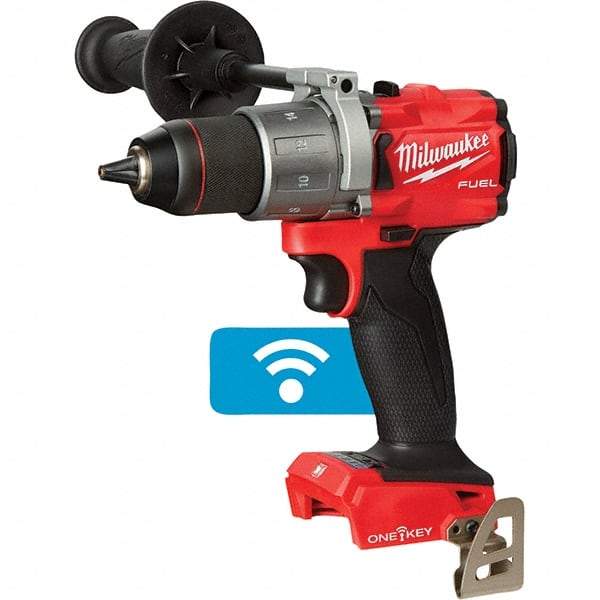 Milwaukee Tool - 18 Volt 1/2" Chuck Pistol Grip Handle Cordless Drill - 0-2000 RPM, Keyless Chuck, Reversible, Lithium-Ion Batteries Not Included - Caliber Tooling