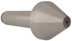 Riten - 3-1/2" Head Diam, Hardened Tool Steel Bull Nose Point Solid Dead Center - 5MT Morse Taper, 3-1/2" Point Diam, 2.155" Point Length - Caliber Tooling