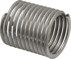 Heli-Coil - 1-1/2 - 6 UNC, 2-1/4" OAL, Free Running Helical Insert - 11-1/2 Free Coils, Tanged, 304 Stainless Steel, Bright Finish, 1-1/2D Insert Length - Caliber Tooling