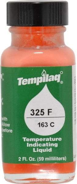 Tempil - 325°F Temp Indicating Liquid - 2 Ounce Container, 163°C - Caliber Tooling