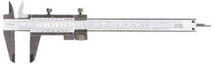 Fowler - 0 to 8" Stainless Steel Vernier Caliper - 0.02mm Graduation, 1.9" Jaw Depth, 0.0015" Accuracy, Includes Depth, Inside Diameter, Outside Diameter, Step - Caliber Tooling