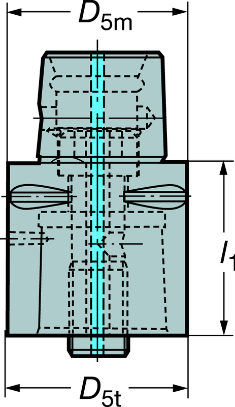 C83910180065 CAPTO HOLDER - Caliber Tooling