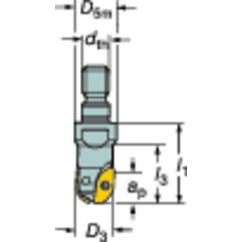 R216-10T08 Coromant Ball Nose Endmill Exchangeable Head - Caliber Tooling