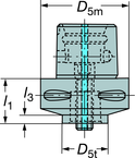 C103910280065 CAPTO ADAPTER - Caliber Tooling