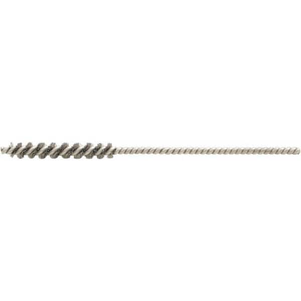 Brush Research Mfg. - 0.024" Diam Helical Stainless Steel Tube Brush - Caliber Tooling