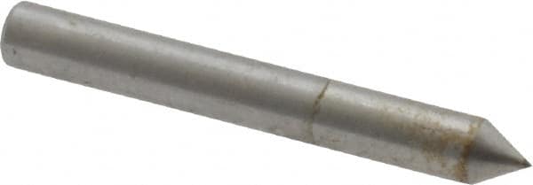 Norton - 1" Long x 1/8" Shank Diam Single Point Diamond Dresser - 60° Included Angle - Caliber Tooling