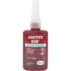 Loctite - 50 mL, Green, High Strength Retaining Compound - Series 638 - Caliber Tooling