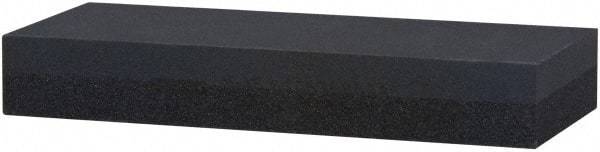 Norton - 5" Long x 2" Wide x 3/4" Thick, Silicon Carbide Sharpening Stone - Rectangle, Coarse, Fine Grade - Caliber Tooling