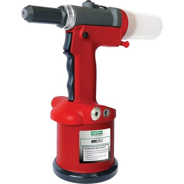 Marson - 3/16" Capacity, Air Riveter - 0.807" Long Stroke, 1/4 NPT Inlet - Caliber Tooling