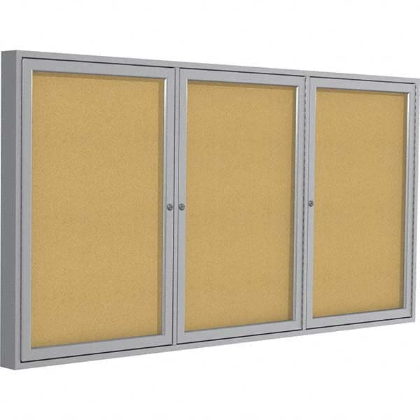 Ghent - Cork Bulletin Boards Style: Enclosed Cork Bulletin Boards Color: Natural Cork - Caliber Tooling