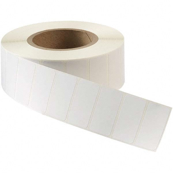 AVERY - Pack of (4) Rolls, 1" x 2" White Paper Thermal Labels, 3000 Labels per Roll - Caliber Tooling