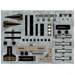 Phillips Precision - CMM Clamps Stud Thread Size: M6 Stud Length (Decimal Inch): 20 - Caliber Tooling