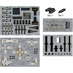 Phillips Precision - CMM Clamps Stud Thread Size: 1/4-20 Stud Length (Decimal Inch): 18 - Caliber Tooling