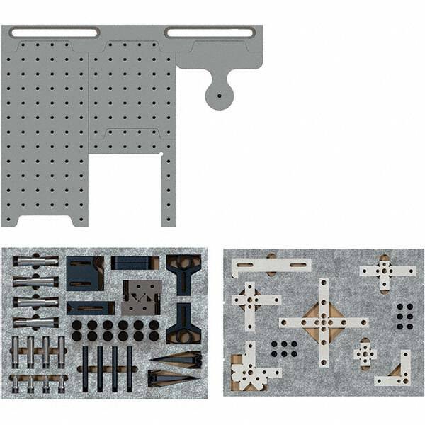 Phillips Precision - CMM Fixtures Type: Fixture Kits & Sets Plate Design: Magnetic - Caliber Tooling