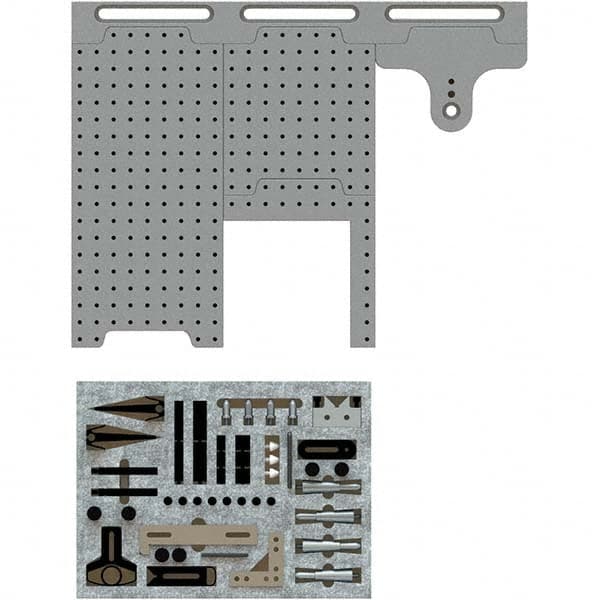 Phillips Precision - CMM Fixtures Type: Fixture Kits & Sets Plate Design: Magnetic - Caliber Tooling