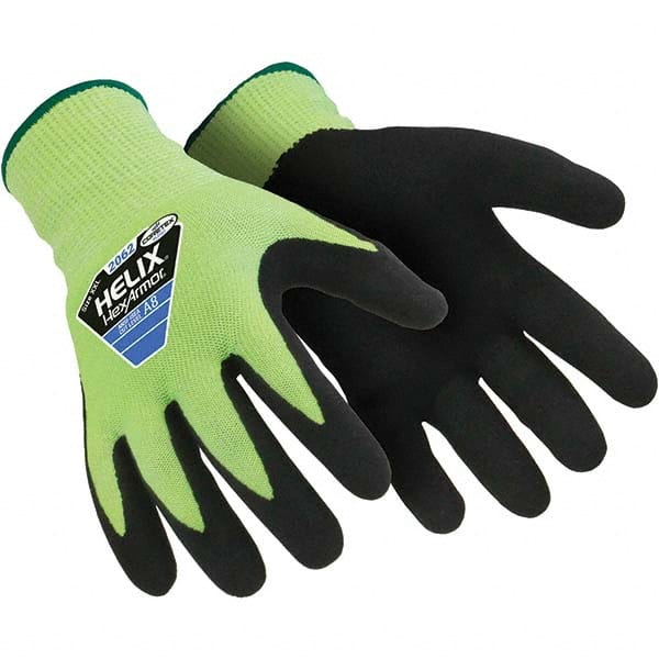 HexArmor - Size 3XL (12), ANSI Cut Lvl A9, Nitrile Coated Cut Resistant Gloves - Caliber Tooling