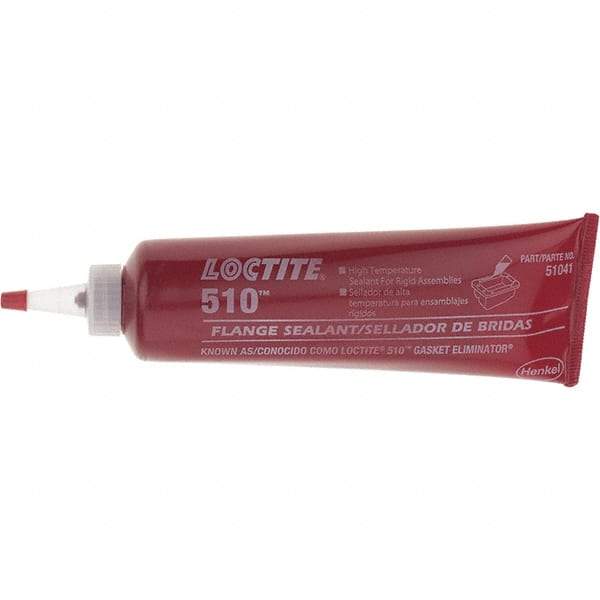 Loctite - 250 mL Tube Dimethacrylate Ester Caulk/Sealant - 510 250ML HIGH TEMP L LOCTITE GSKTELMNATOR - Caliber Tooling