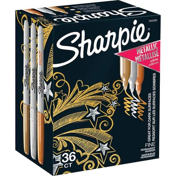 Sharpie - Markers & Paintsticks Type: Permanent Color: Bronze; Gold - Caliber Tooling