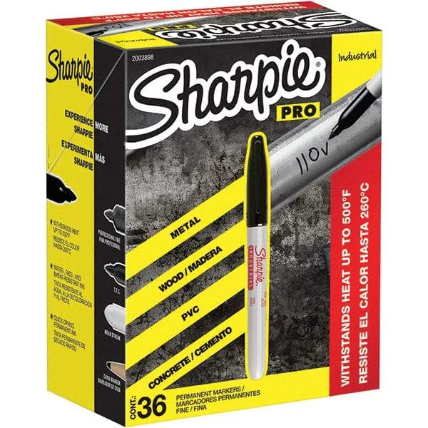 Sharpie - Markers & Paintsticks Type: Permanent Color: Black - Caliber Tooling