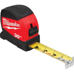 Milwaukee Tool - 30' x 1-3/16" Yellow/Black Blade Tape Measure - Caliber Tooling