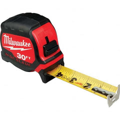 Milwaukee Tool - 30' x 1-5/16" Yellow/Black Blade Tape Measure - Caliber Tooling