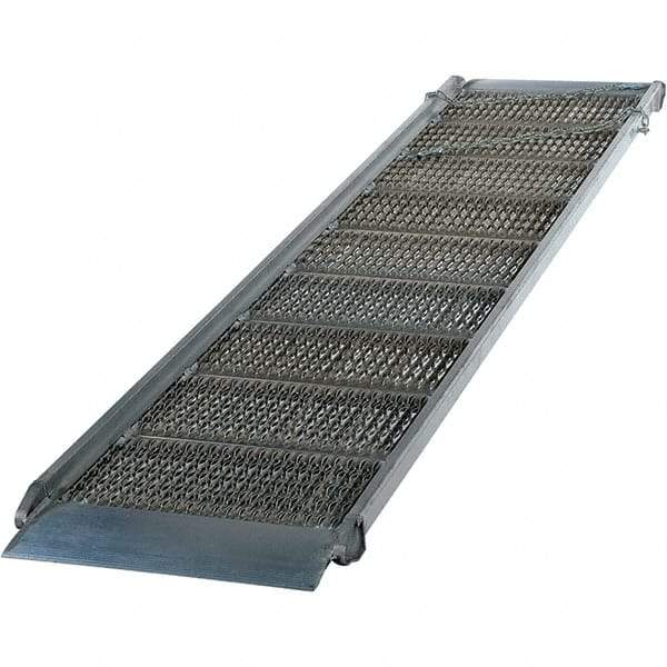 Vestil - 85" Long x 26" Wide, Aluminum Walk Ramp - 2,800 Lb Load Limit - Caliber Tooling