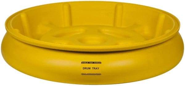 Eagle - 10 Gal Sump, 1,000 Lb Capacity, 1 Drum, Plastic Drum Tray - 6" High - Caliber Tooling