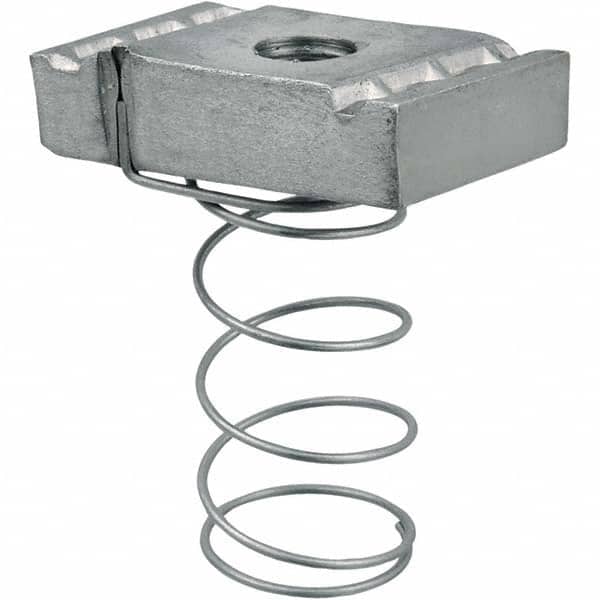 Thomas & Betts - Framing Channel & Strut Accessories Type: Spring Strut Nut For Use With: 1-1/2" Deep Channels - Caliber Tooling