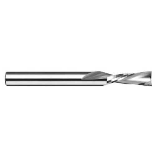 ‎End Mills for Plastics - 2 Flute - 0.0937″ (3/32″) Cutter Diameter × 0.2790″ Length of Cut Carbide Square Downcut End Mill for Plastic, 2 Flutes - Exact Industrial Supply
