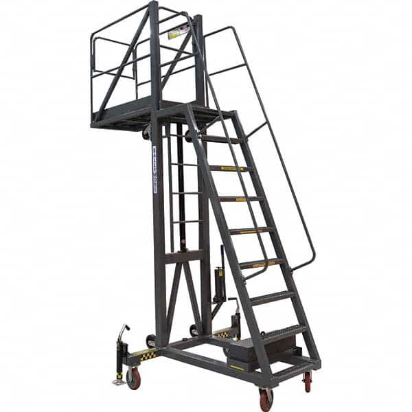 Ballymore - Rolling & Wall Mounted Ladders & Platforms Type: Tank Top Lift Style: Hydraulic - Caliber Tooling