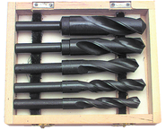 5 Pc. Reduced Shank Set 9/16 to 1 Dia-1/2" SH -M42 - Caliber Tooling