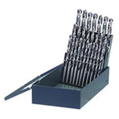 26 Pc. A - Z Letter Size Cobalt Surface Treated Jobber Drill Set - Caliber Tooling