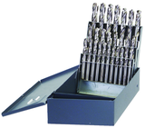 26 Pc. A - Z Letter Size Cobalt Bronze Oxide Screw Machine Drill Set - Caliber Tooling