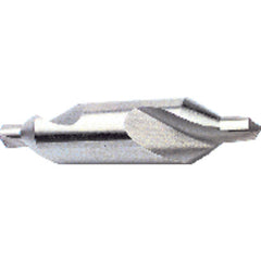 ‎#2 × 1-7/8″ OAL 60 Degree HSS Plain Combined Drill and Countersink Bright Series/List #1495 - Caliber Tooling