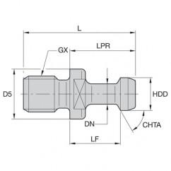 RK32114 RETENTION KNOB - Caliber Tooling