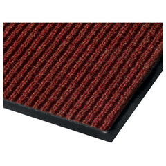 2 feet × 3 feet Red Rib Carpet Entry Mat - Caliber Tooling