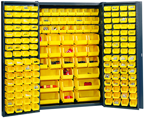 48 x 24 x 72'' (176 Bins Included) - Bin Storage Cabinet - Caliber Tooling