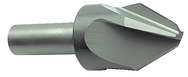 3/4" Size-1/2" Shank-90° 2/4 Flute Single End 3N1 Drill Point Countersink - Caliber Tooling