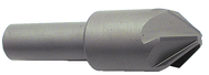 1" Size-1/2" Shank-90° 6 Flute CNC-K Precision Countersink - Caliber Tooling