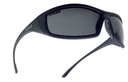 SOLIS, Polarized Grey, Shiny BLK Fr Polarized Grey ASShiny Black - Caliber Tooling