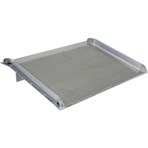 Aluminum Truck Dockboard 10000 lbs 72 × 48 - Exact Industrial Supply