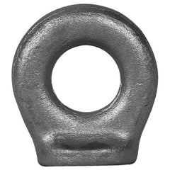 #1 1/2 Pad Eye, Drop Forged Carbon Steel, 5/8″ Eye, 1″ Base - Caliber Tooling