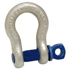 2" ANCHOR SHACKLE SCREW PIN FORGED - Caliber Tooling