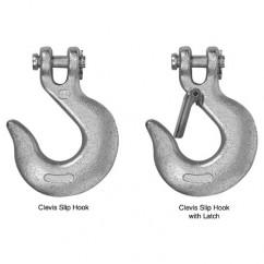 1/2" CLEVIS SLIP HOOK W/LATCH - Caliber Tooling