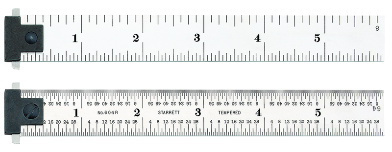 CD604R-6 SCALE HOOK RULE - Caliber Tooling