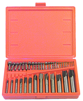 39 Pc. HSS Interchangeable Pilot Counterbore Set - Caliber Tooling