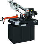 #MH-270M - 9" x 6" Manual Swivel Head Mitering Horizontal Bandsaw - 1-1/2HP, 220V, 1 or 3PH - Caliber Tooling