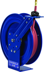 #P-LP-450 For 1/2" x 50' Hose Low Pressure Spring Rewind Hose Reel w/ Hose - Caliber Tooling