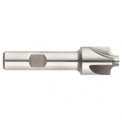 1/32 Radius - 7/16 x 3/8" Shank - Cobalt - Corner Rounding EM - 4 FL Uncoated - Caliber Tooling