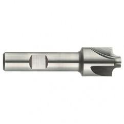 1/2" Radius - 1-1/2 x 3/4" Shank - HSS - Corner Rounding EM - 4 FL Uncoated - Caliber Tooling